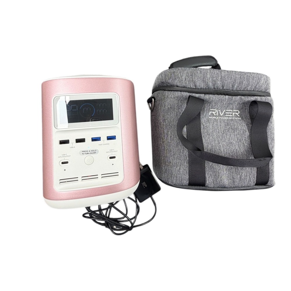 EcoFlow EF1 Pro River 370W Pink Mobile Power Station